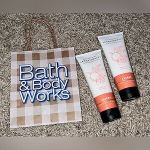 BRAND NEW!! (Retired) (2) Bath & Body Works Aromatherapy Energy Body Cream